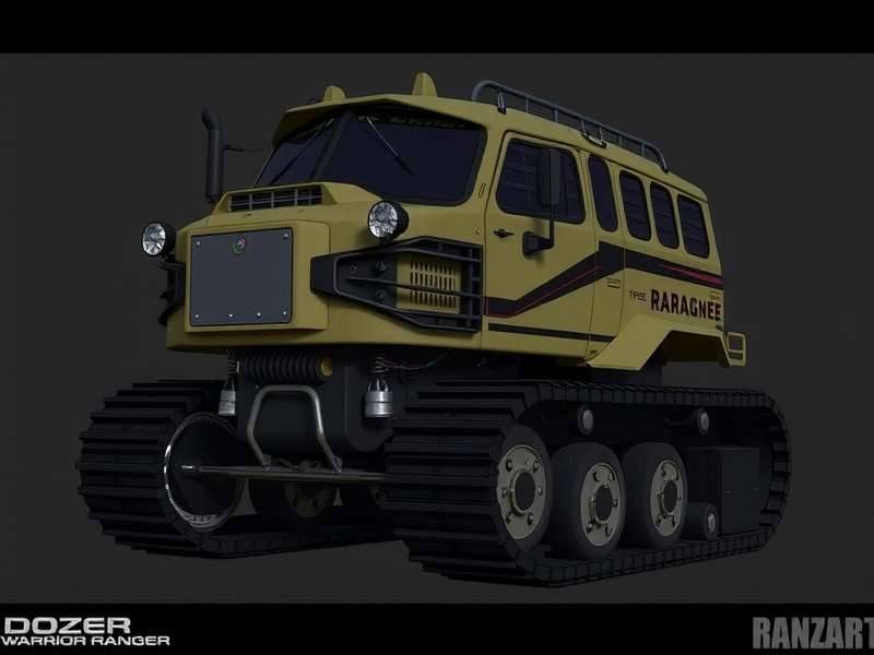 Dozer Warrior Ranger Concept Art